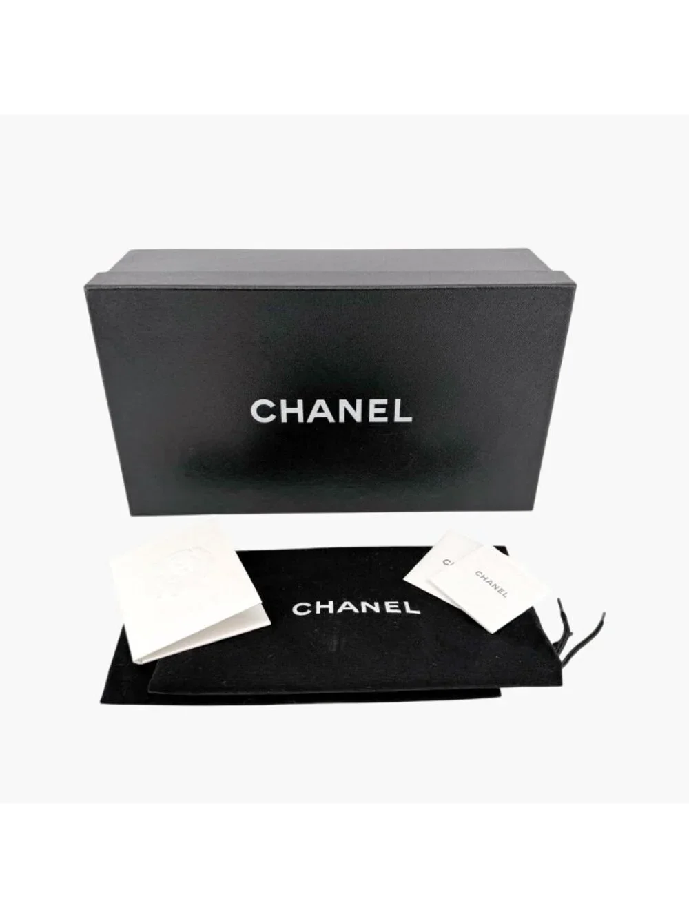Chanel CC Camellia Flower Patent Oxford Heels Black Leather Size 37 US 6-6.5
